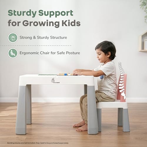 Little Genius Learner Neo Kids Table & Chair Set - R for Rabbit
