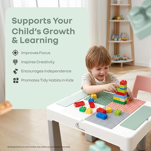Little Genius Learner Neo Kids Table & Chair Set - R for Rabbit