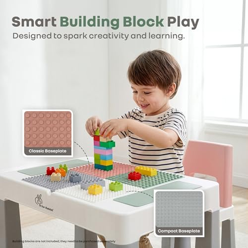 Little Genius Learner Neo Kids Table & Chair Set - R for Rabbit