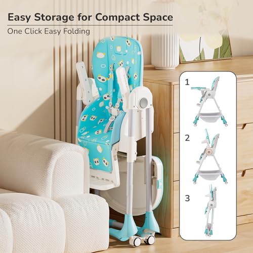 Marshmallow Baby High Chair - R for Rabbit