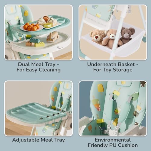 Marshmallow Baby High Chair - R for Rabbit