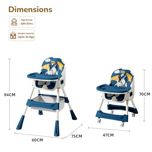 Sugar Doodle Plus High Chair - R For Rabbit