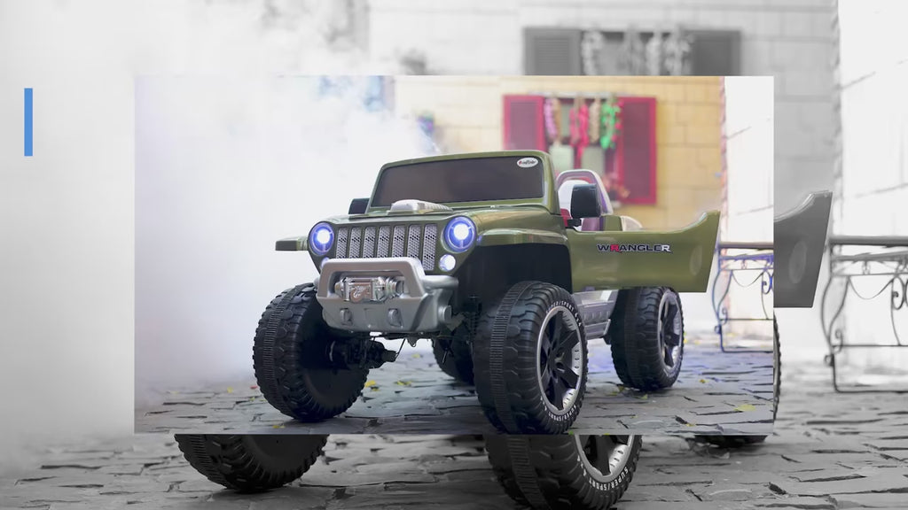 Wrangler Pro FEC110 Electric Ride On - Dash Toys
