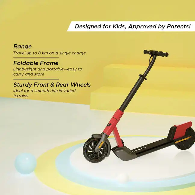 Lil E Junior Kids Ride-On Electric Kick Scooter - Formula Fun
