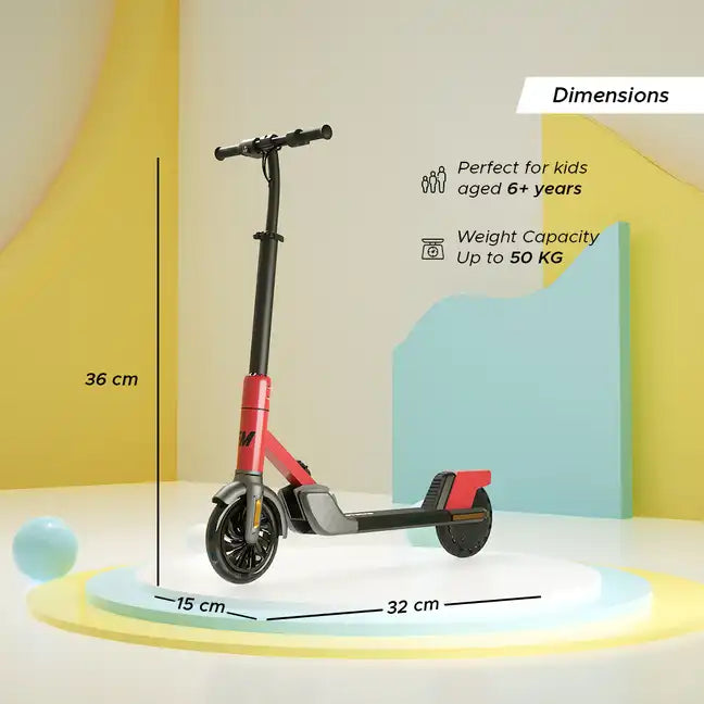 Lil E Junior Kids Ride-On Electric Kick Scooter - Formula Fun