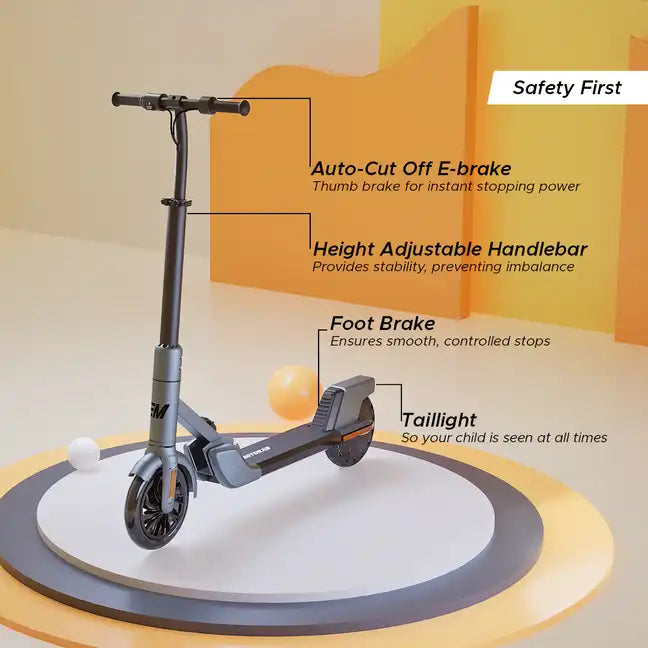 Lil E Junior Kids Ride-On Electric Kick Scooter - Formula Fun