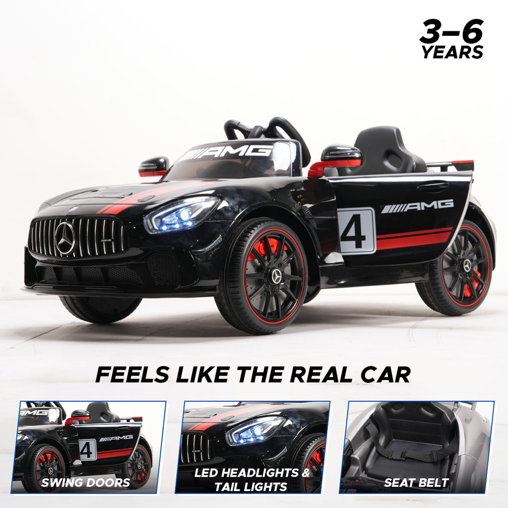 Mercedes-AMG GT4 Kids Ride-On Car - Formula Fun