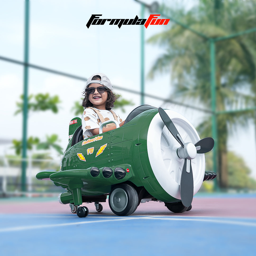 Turbo Wing Kids Ride-On - Formula Fun