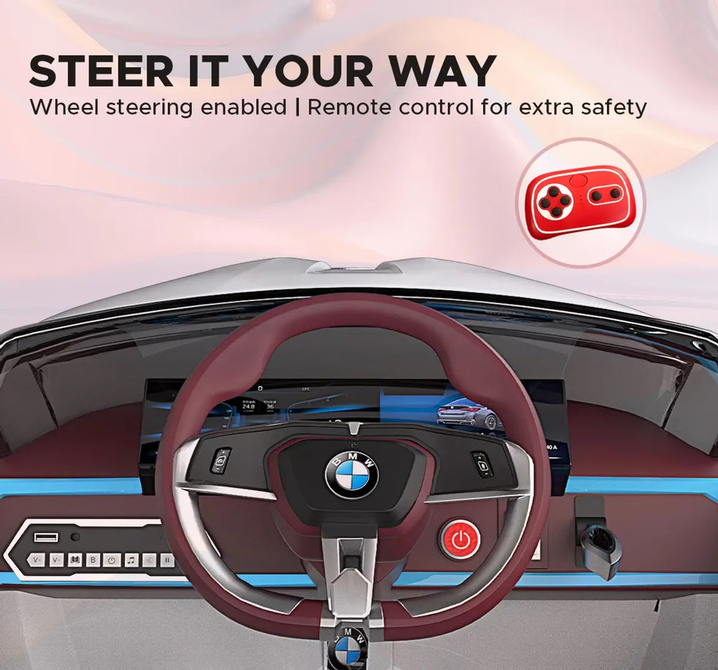 BMW i4 Kids Ride-On Car - Formula Fun
