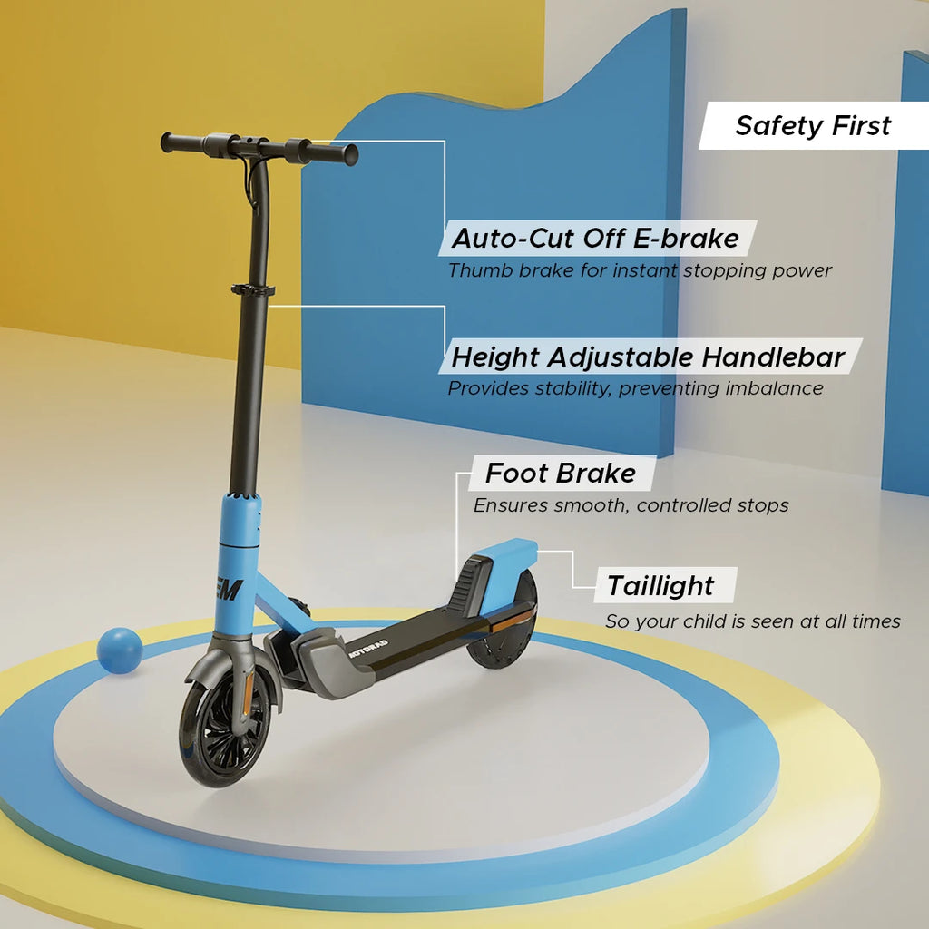 Lil E Junior Kids Ride-On Electric Kick Scooter - Formula Fun