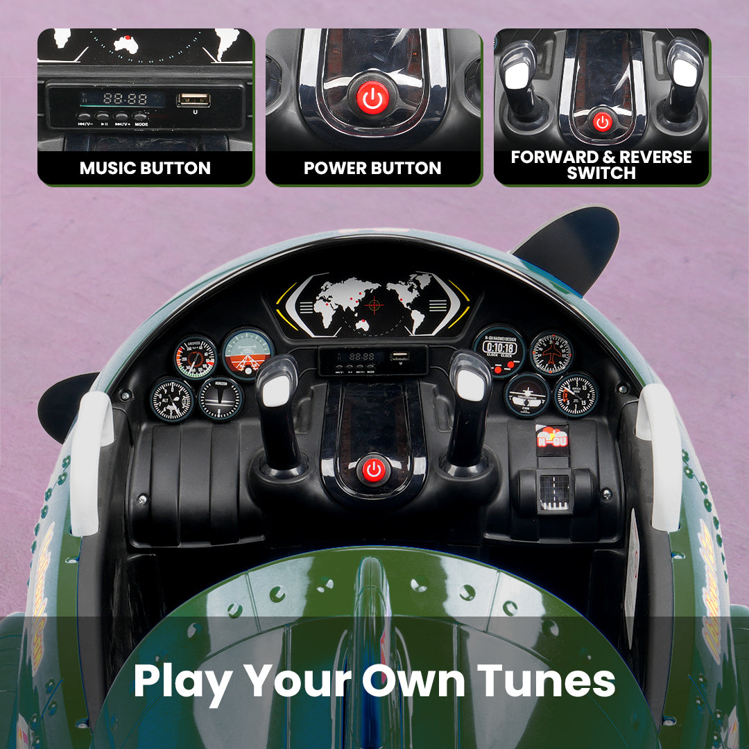Turbo Wing Kids Ride-On - Formula Fun