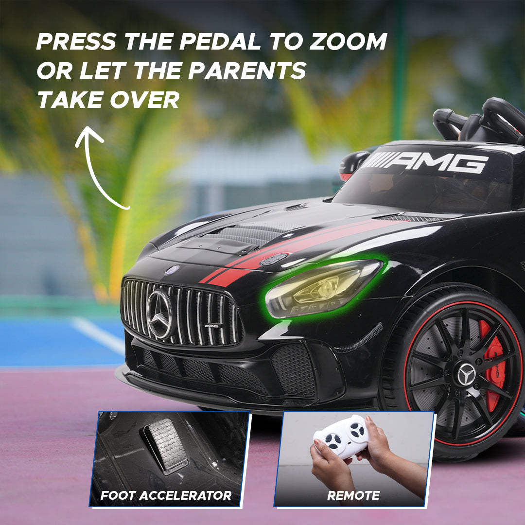 Mercedes-AMG GT4 Kids Ride-On Car - Formula Fun