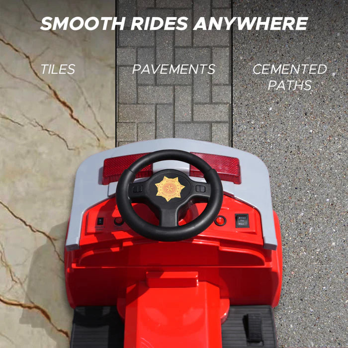 Fire Truck (Red) Kids Ride-On - Formula Fun