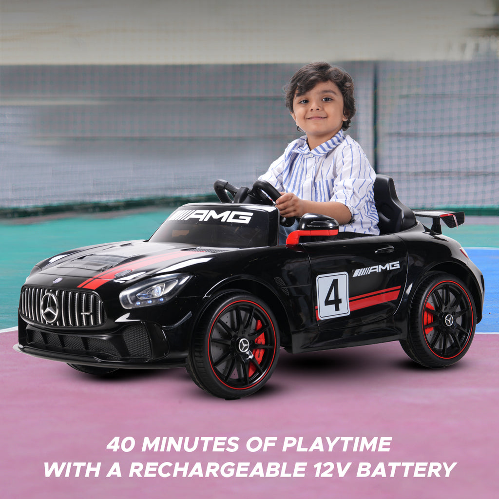 Mercedes-AMG GT4 Kids Ride-On Car - Formula Fun