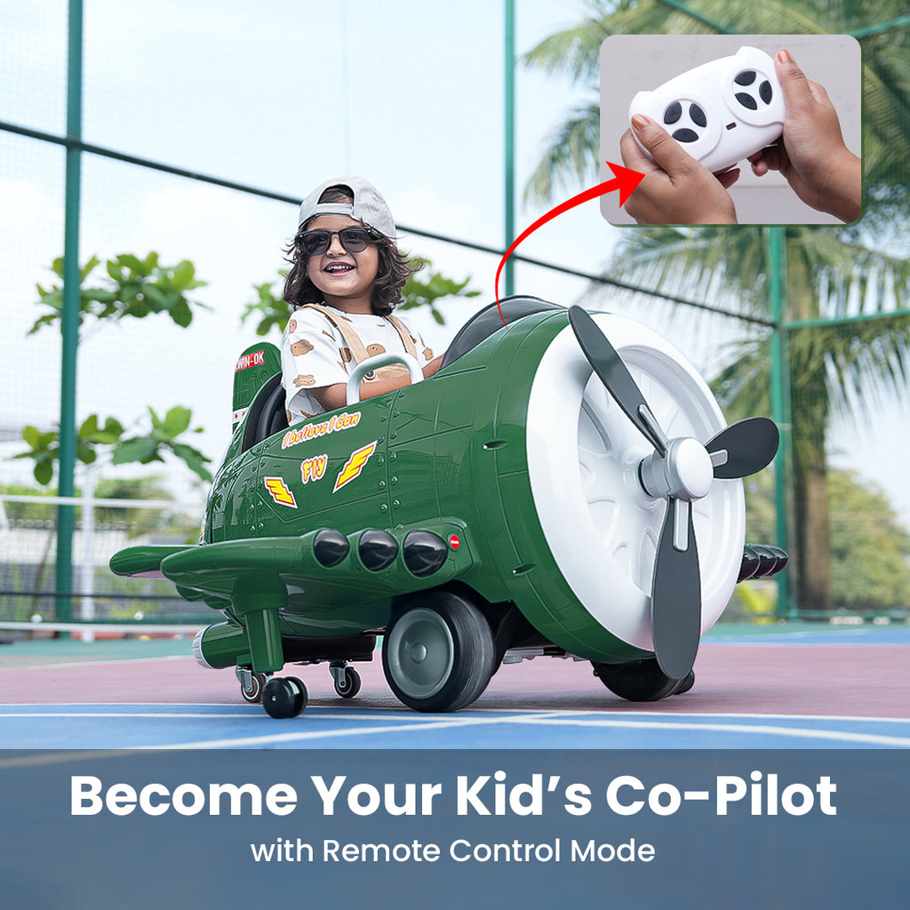 Turbo Wing Kids Ride-On - Formula Fun