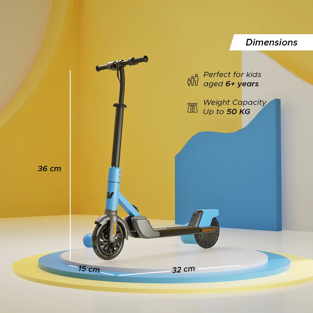 Lil E Junior Kids Ride-On Electric Kick Scooter - Formula Fun