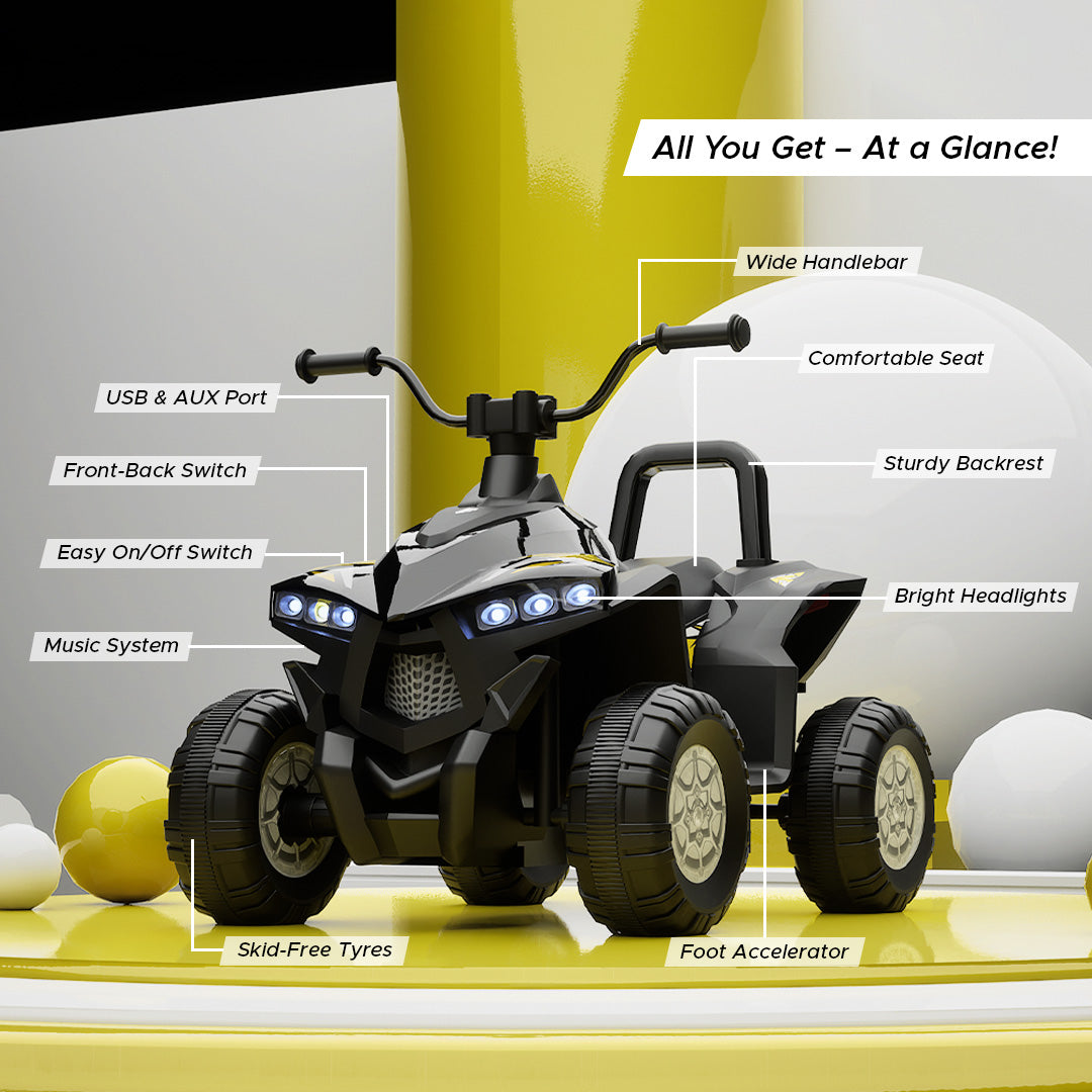 Turbo Trek ATV Kids Ride-On - Formula Fun