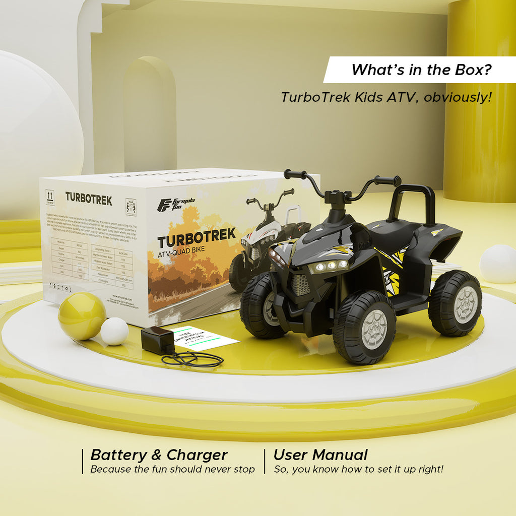 Turbo Trek ATV Kids Ride-On - Formula Fun
